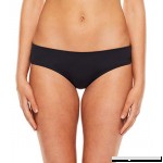 Vince Camuto Womens Sea scallops Shirred Smooth Fit Cheeky Bikini Bottoms Black B079CQHBY8